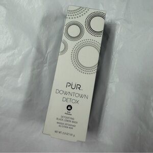 PÜR Downtown Detox Black Lemon Mask